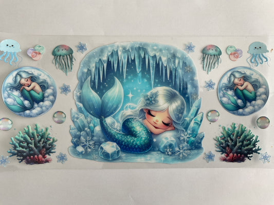Baby Mermaid Frozen - UV DTF