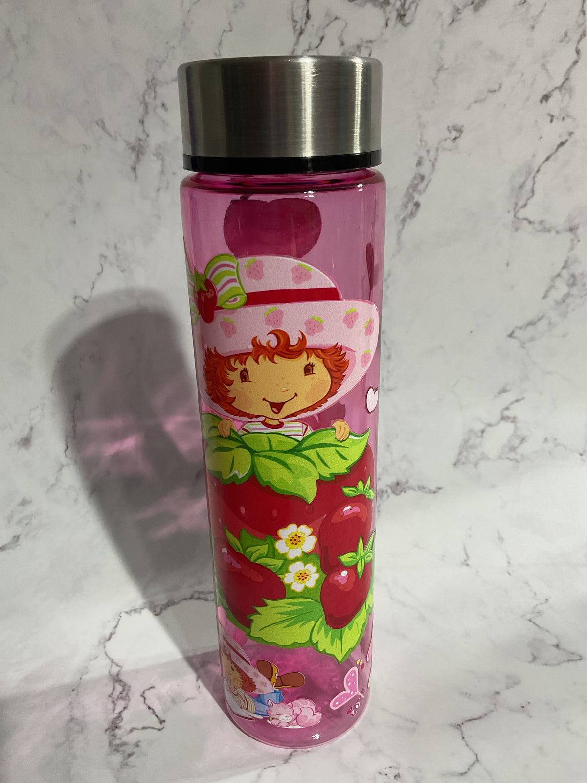 18oz Strawberry Girl - Pink Premade Bottle