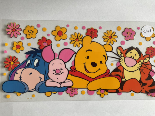 #1094 - Honey Bear & Friends - UV DTF