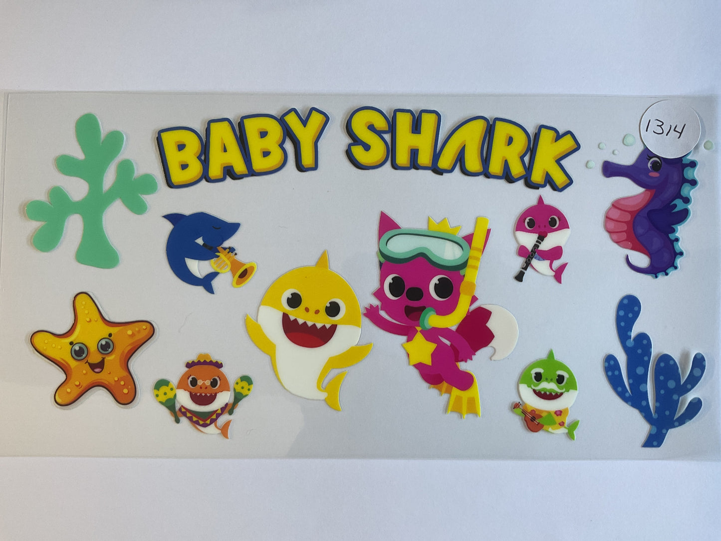#1314 - KID’S UV DTF Tumbler Wrap