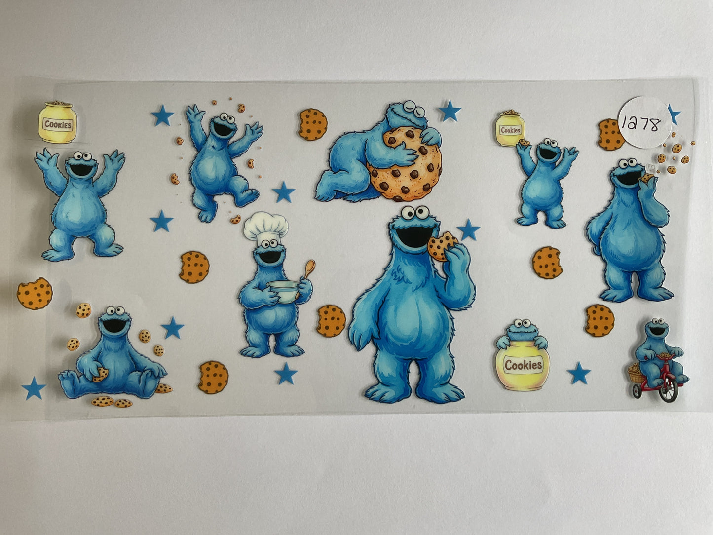 #1278 - KID’S UV DTF Tumbler Wrap