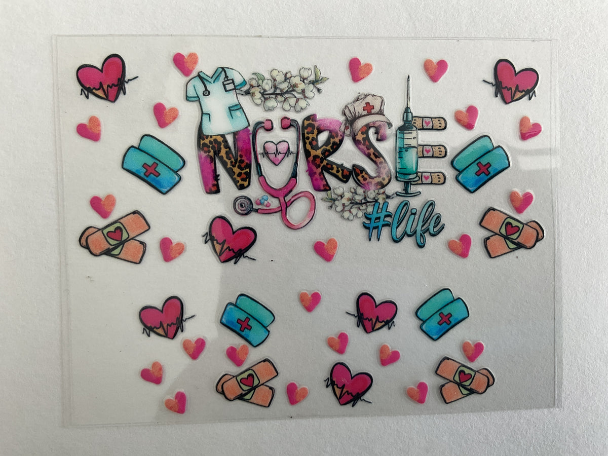Nurse Life - Tumbler Keychain Wrap