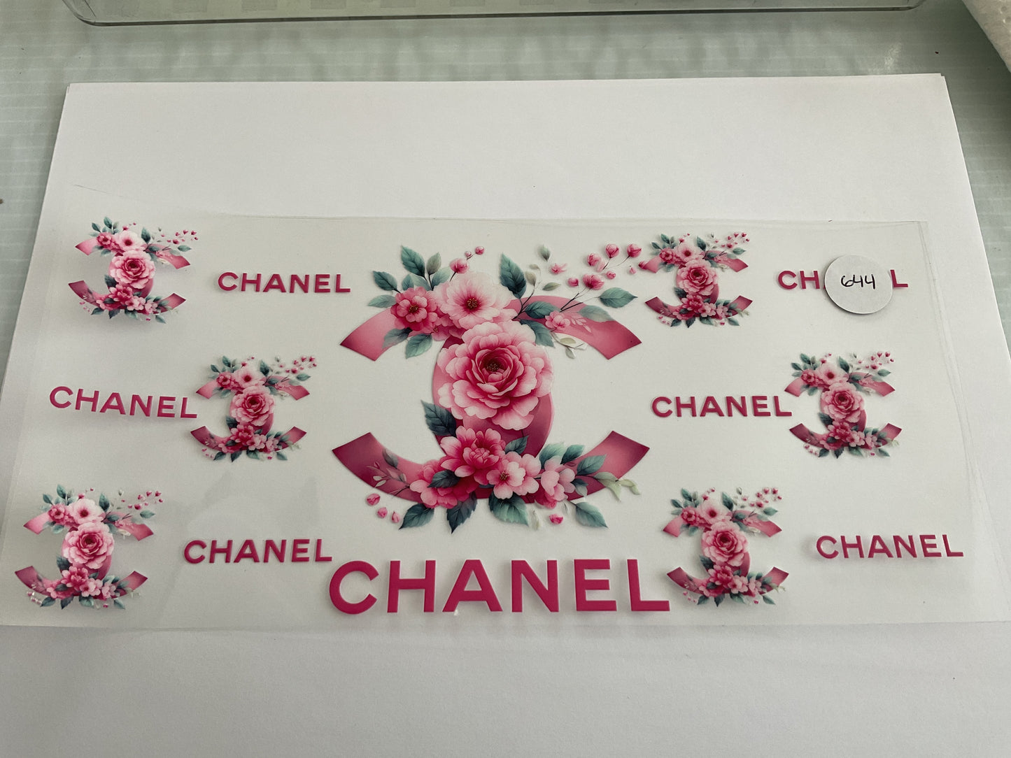 #644 - UV DTF Tumbler Wrap