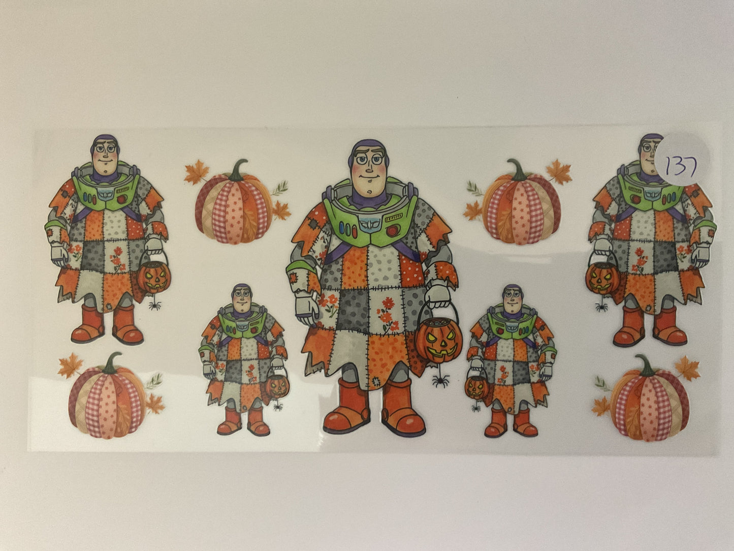 #137H - Toy Buzz Pumpkin Patch - UV DTF