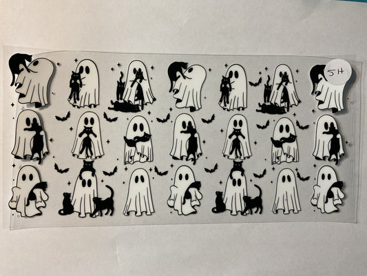 5H -  Ghosts & Black Cats - UV DTF