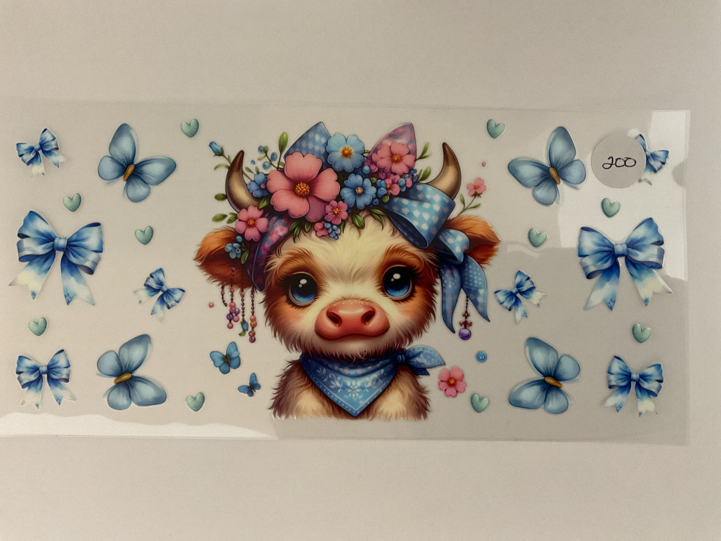 #200 - Cow - UV DTF
