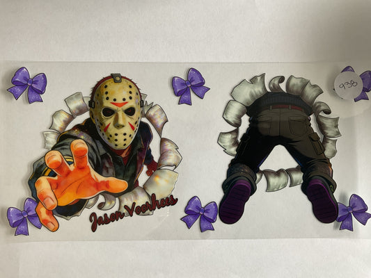 39H - Halloween Jason - UV DTF