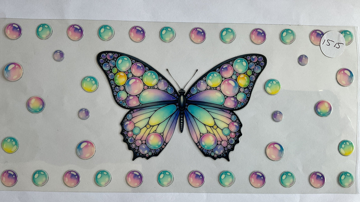 #1515 - Butterfly  - UV DTF