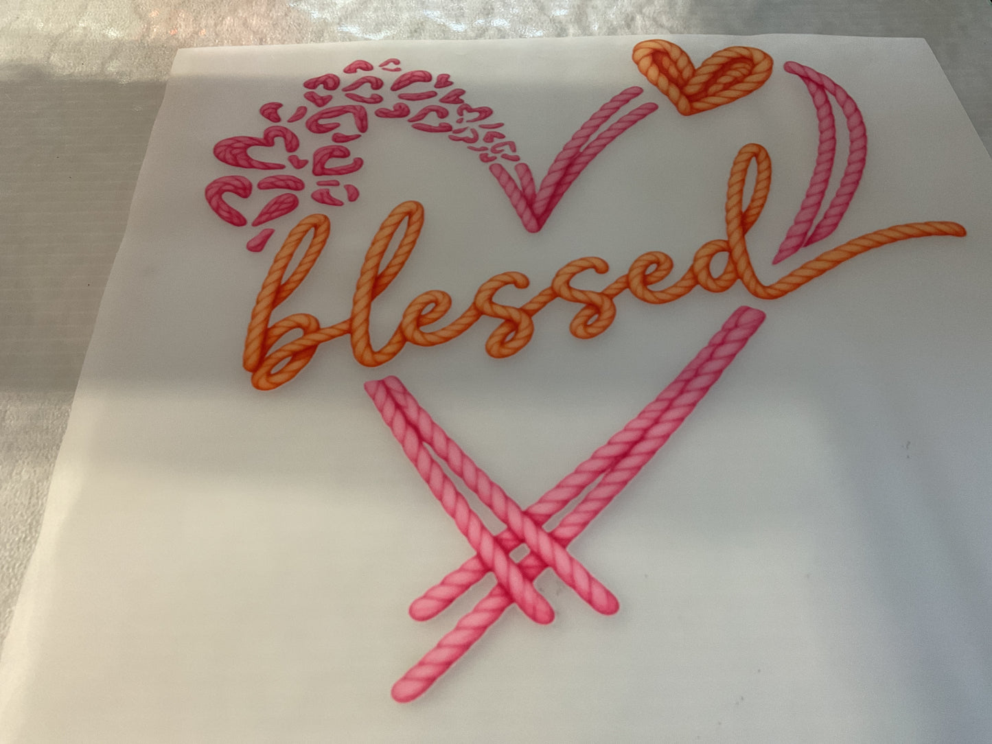 Blessed - DTF Heat Transfer