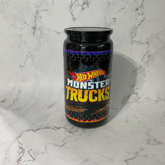 16oz Monster Trucks Tumbler