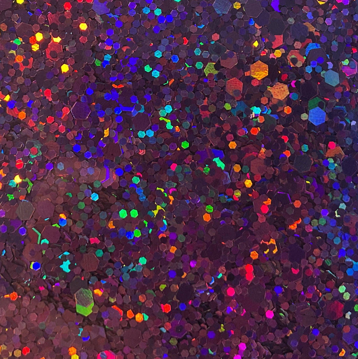 GLITTER Chunky Fine Mix - Pink Holographic - Resealable 50g Bag