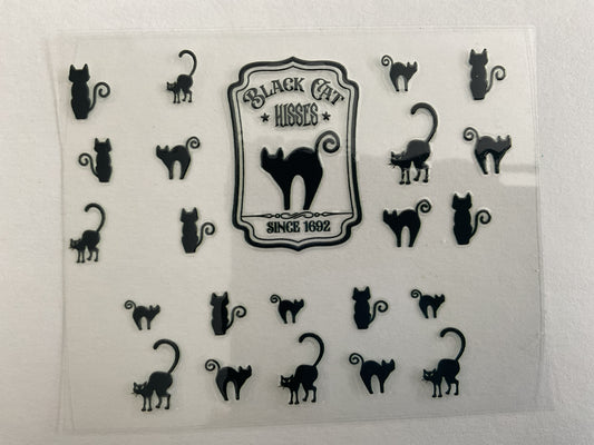 Halloween Black Cats - Tumbler Keychain Wrap