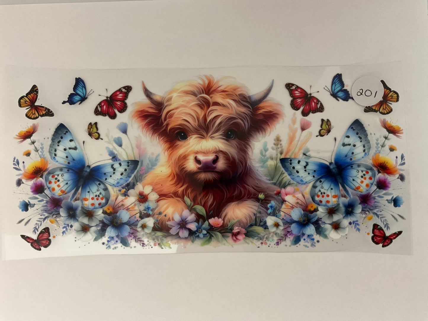 #201 - Cow - UV DTF
