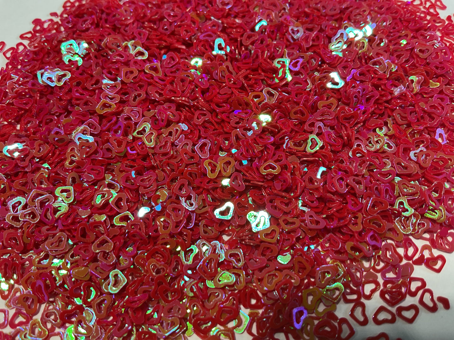glitter shapes for custom snow globe tumbler making