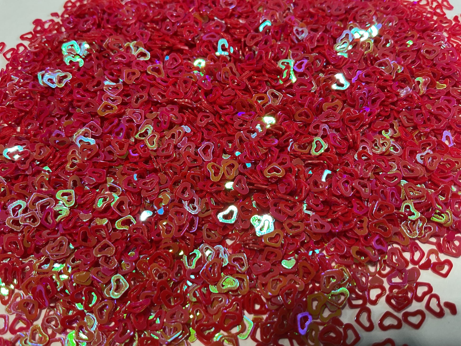 glitter shapes for custom snow globe tumbler making