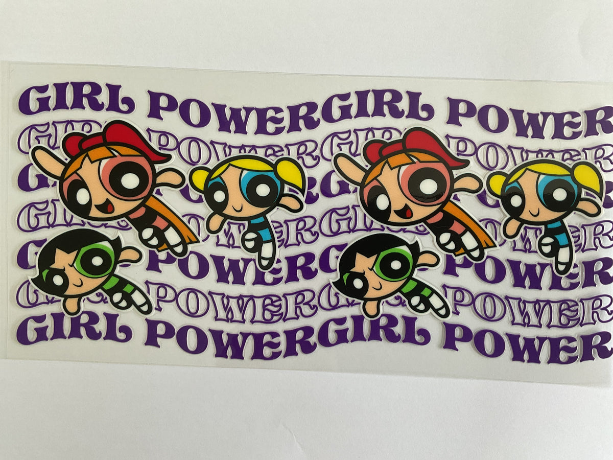 Puff Girls Purple - UV DTF