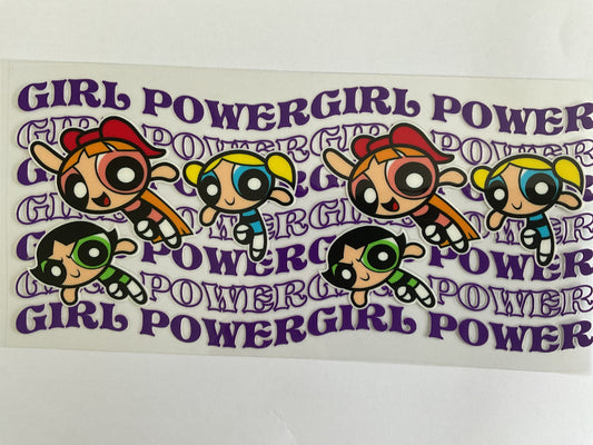 Puff Girls Purple - UV DTF