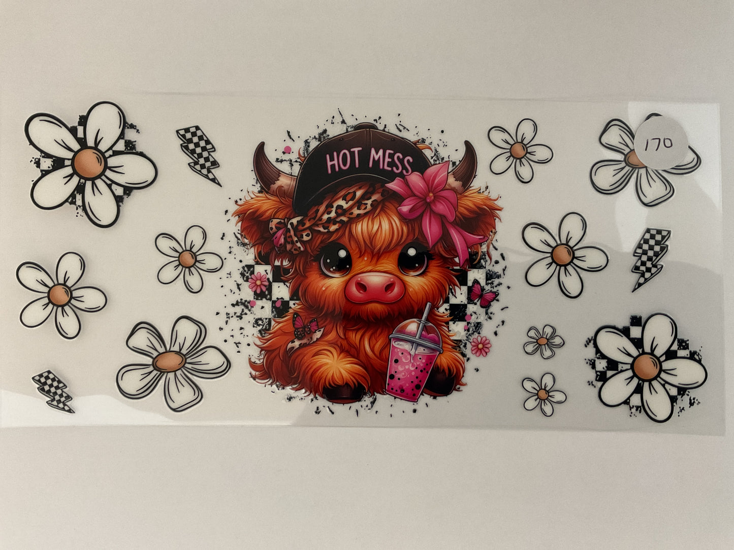 #170 - Cow - UV DTF