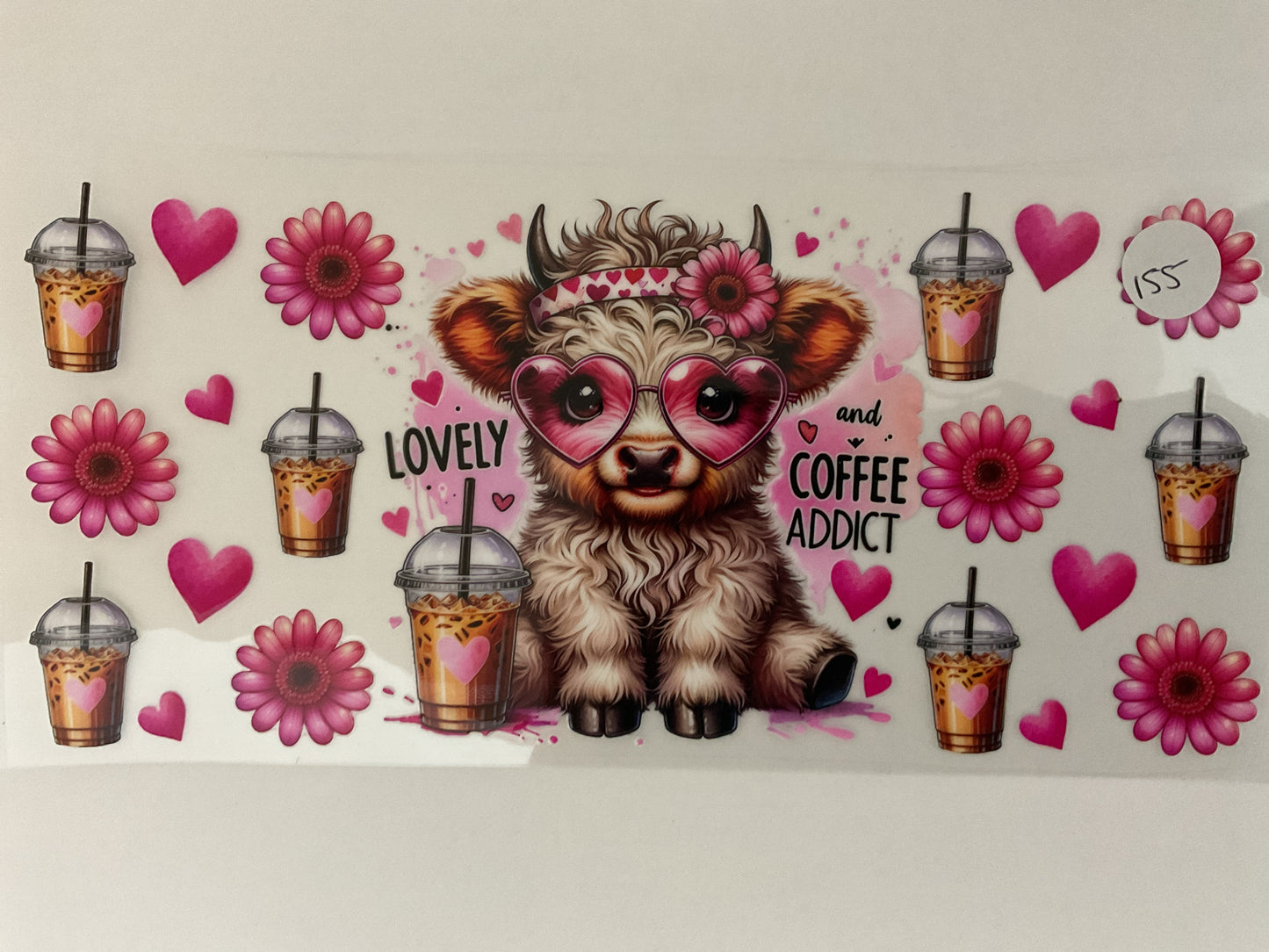 #155 - Cow - UV DTF