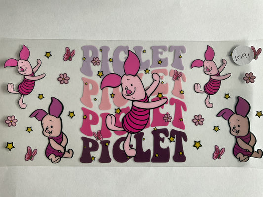 #1091 - Piglet - UV DTF