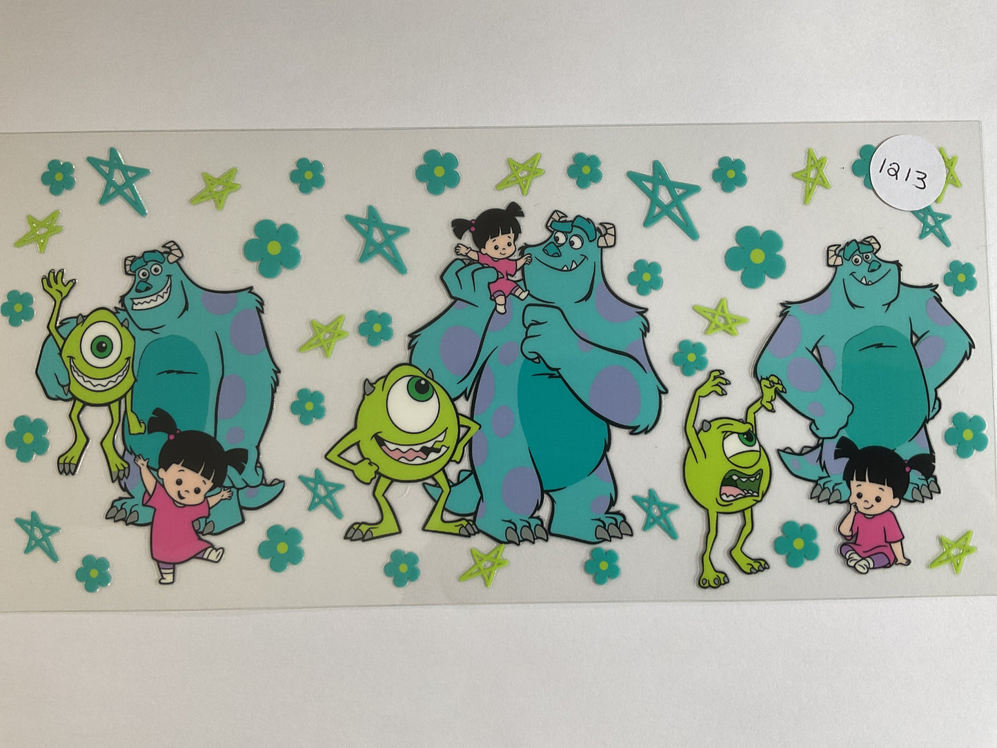 #1213 - KID’S UV DTF Tumbler Wrap