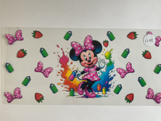 #1198 - KID’S UV DTF Tumbler Wrap