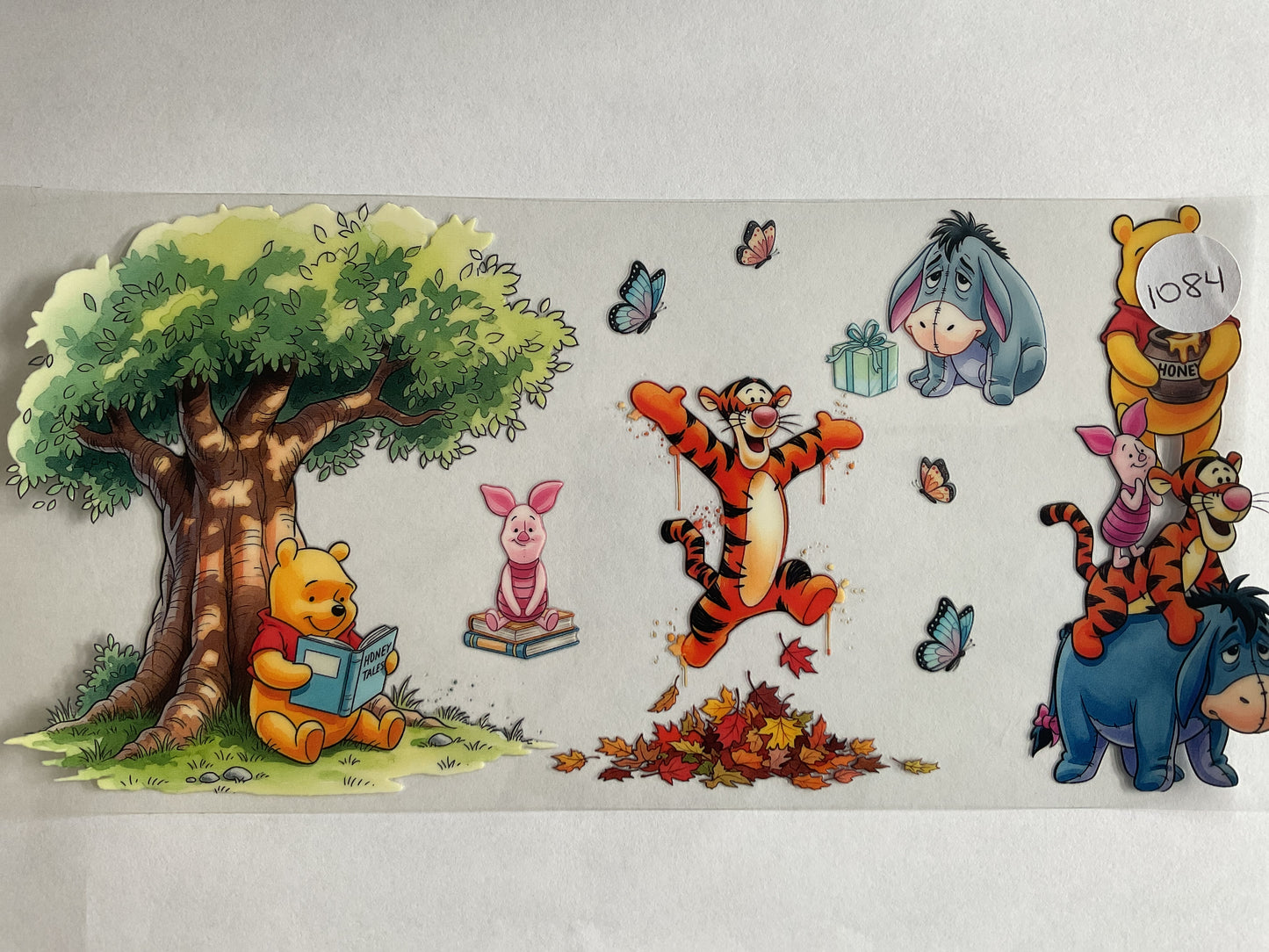 #1084 - Honey Bear & Friends - UV DTF