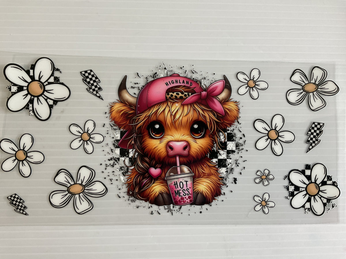 Highland Hot Mess Cow