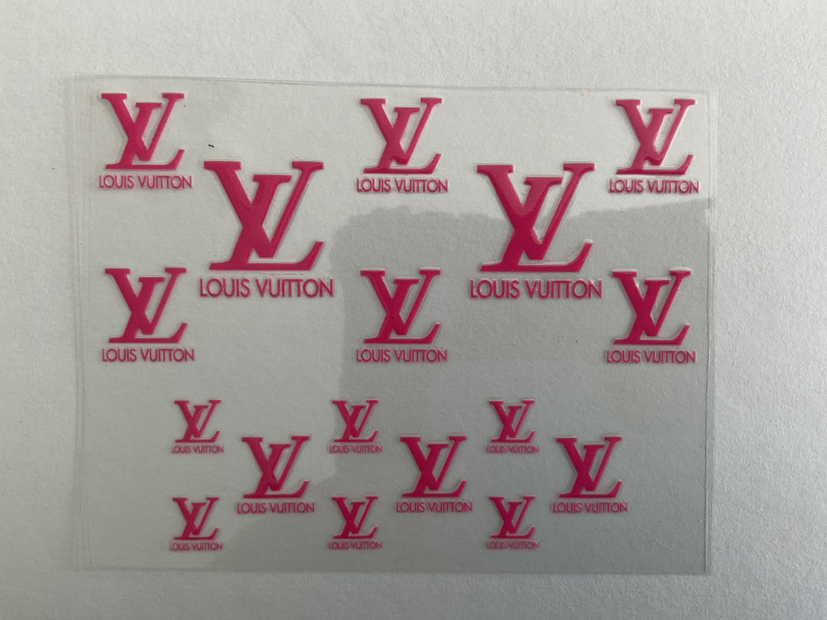 LV Pink - Tumbler Keychain Wrap