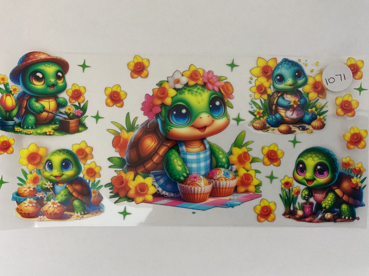 #1071 - Turtles - UV DTF
