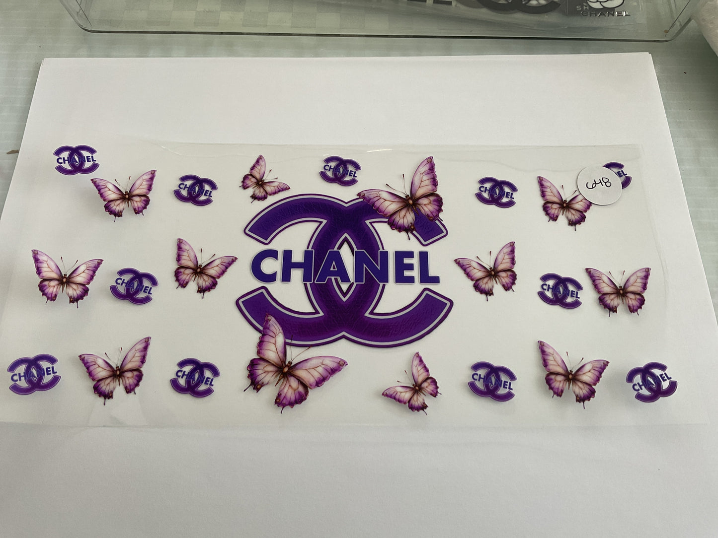 #648 - UV DTF Tumbler Wrap