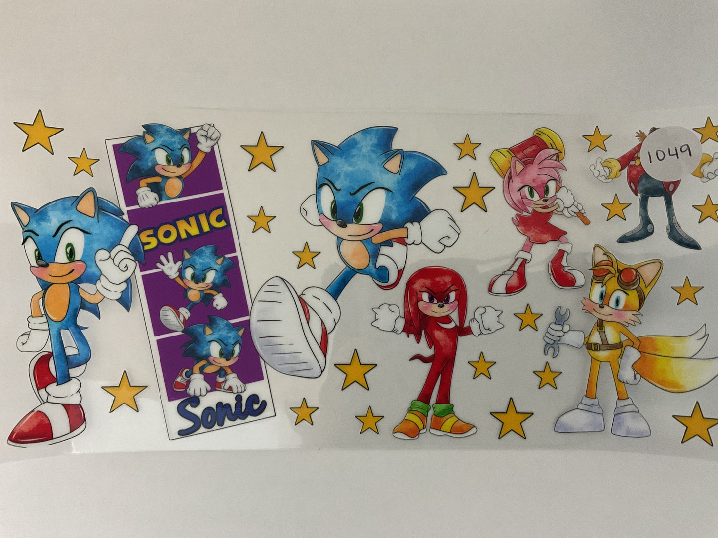 #1049 - Sonic - UV DTF