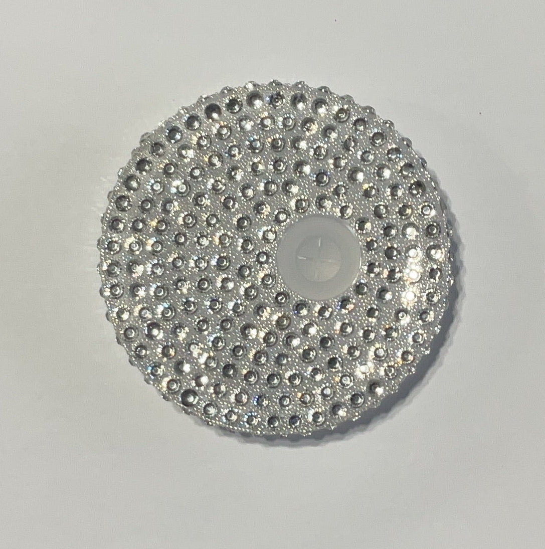 BLING Rhinestone Snow Globe Tumbler Lids