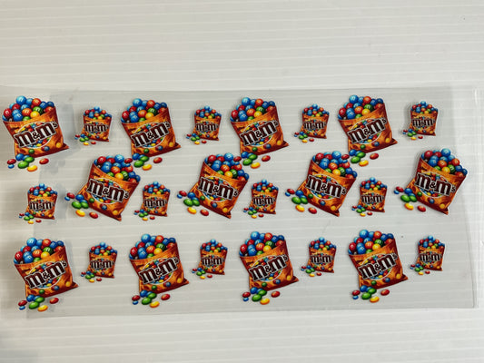 Bags of MM Candies