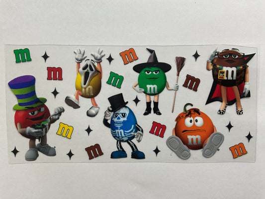 44H - M&M Halloween - UV DTF
