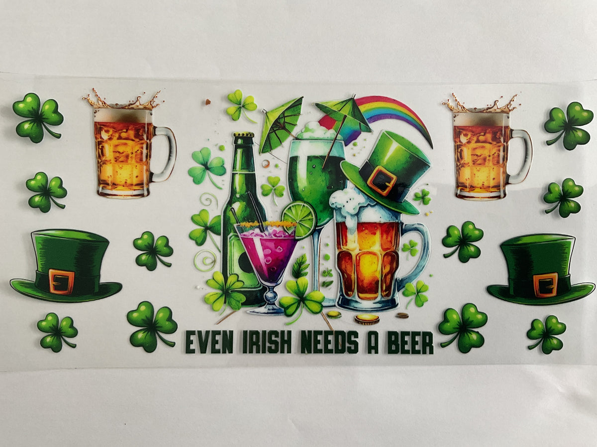 Luck Irish St Patrick - UV DTF