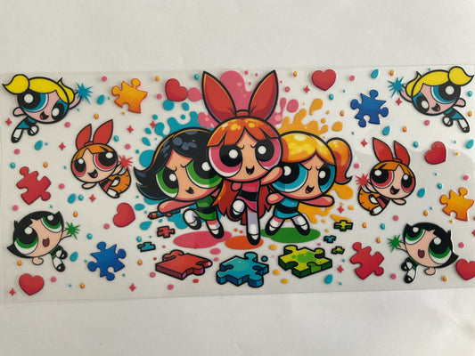 Autism Puff Girls - UV DTF