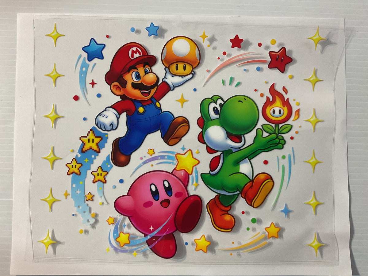 Mario - 20oz UV DTF