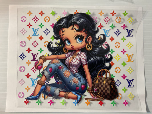 Betty LV - 20oz UV DTF