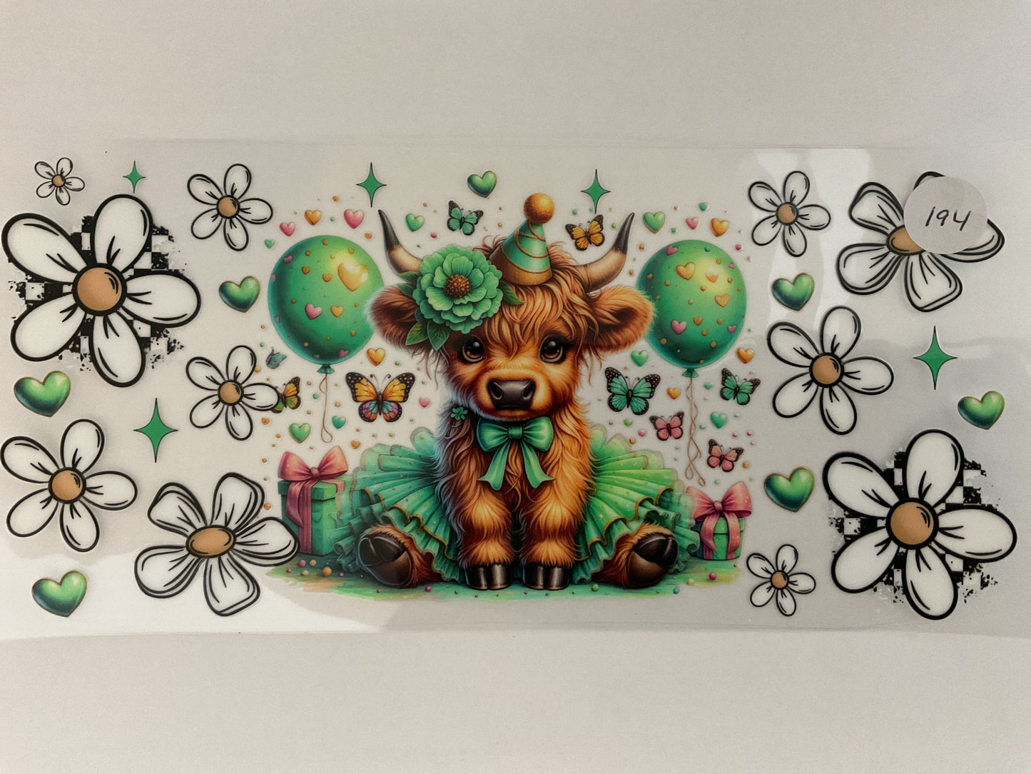 #194 - Cow - UV DTF