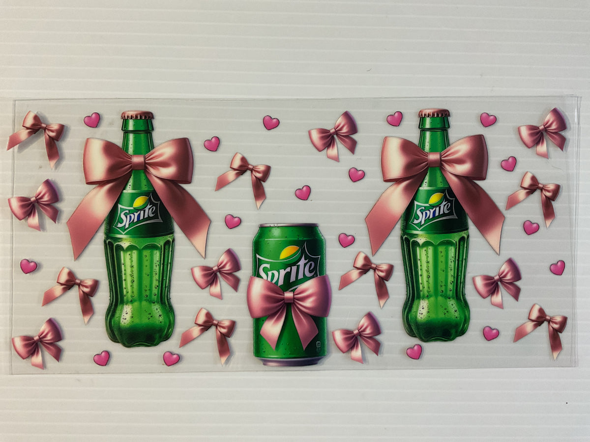Sprite Can Bottles - UV DTF