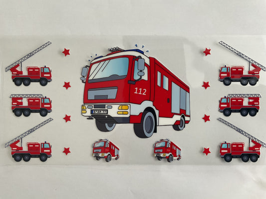 Fire Truck - UV DTF
