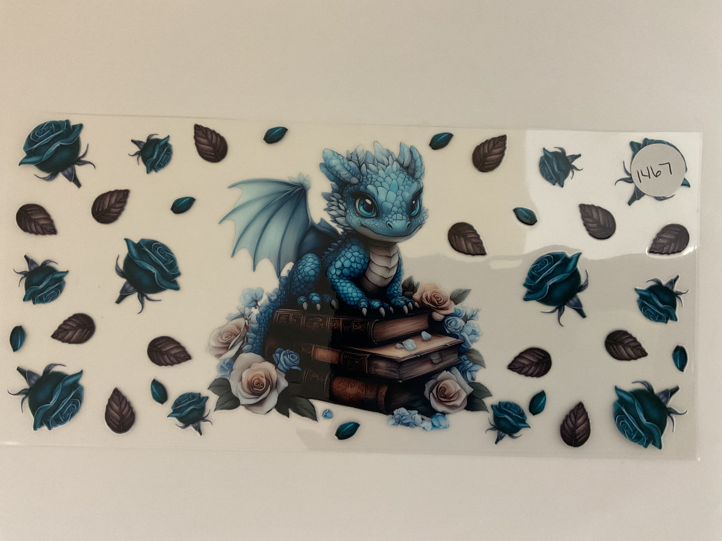#1467 - Dragon Books - UV DTF