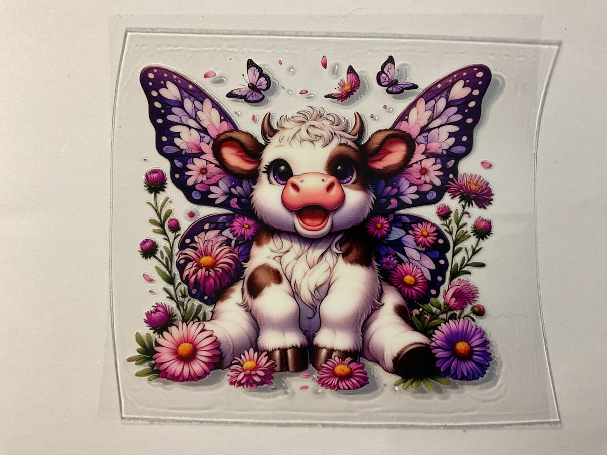 Cow with Wings - UV DTF