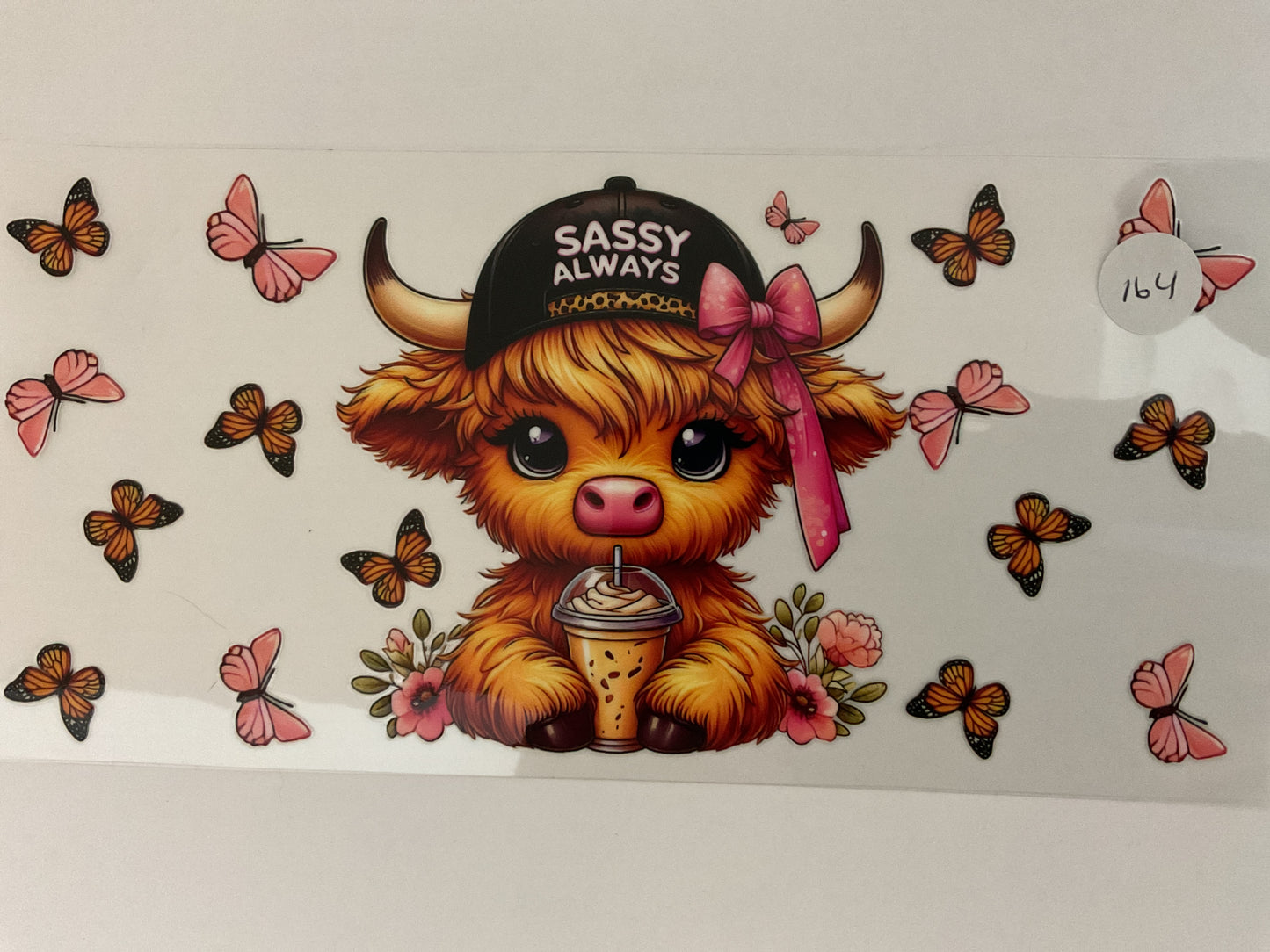 #164 - Cow - UV DTF