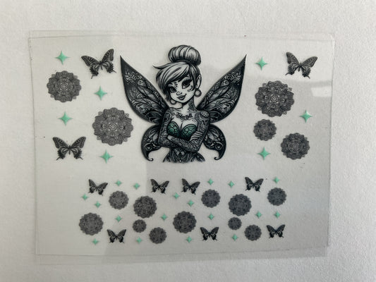 Tattoo Fairy - Tumbler Keychain Wrap