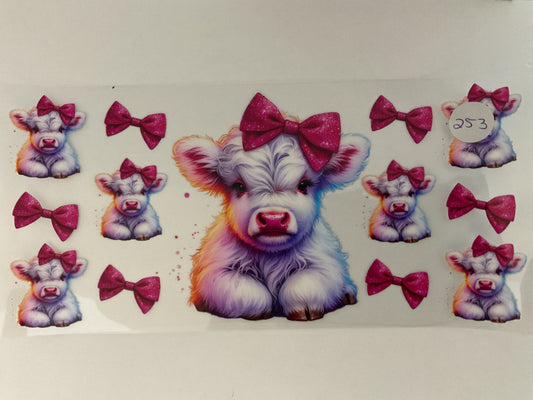 #253 - Cow - UV DTF