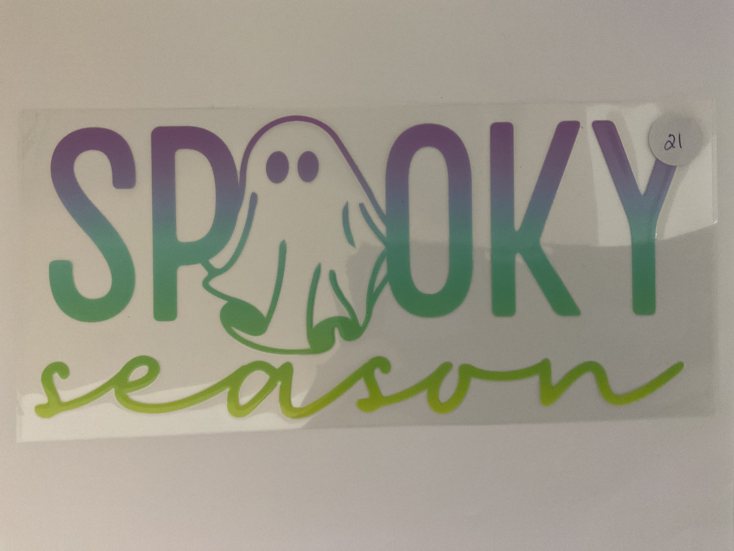 #21H - Spooky Season - UV DTF