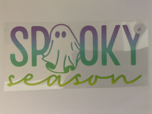 62H - Spooky Season - UV DTF