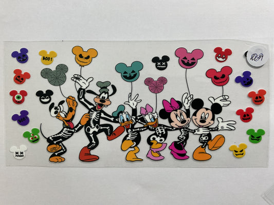 15KH - Halloween Mouse Family - UV DTF
